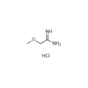 2-Methoxyacetimidamide hydrochloride 化学構造式