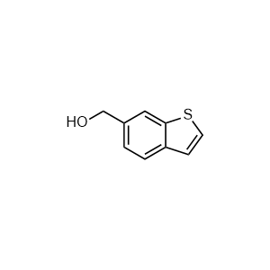 benzo[b]thiophen-6-ylmethanol 化学構造式