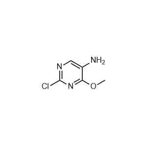 2-chloro-4-methoxypyrimidin-5-amine 化学構造式