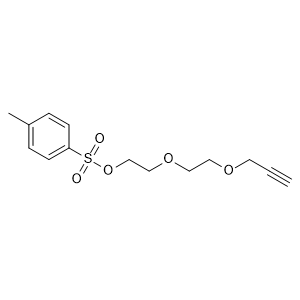 Tos-PEG2-O-Propargyl 化学構造式