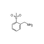 2-(Methylsulfonyl)benzylamine 化学構造式