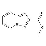 Methyl Pyrazolo[1,5-a]pyridine-2-carboxylate 化学構造式