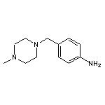 1-(4-Aminobenzyl)-4-methylpiperazine 化学構造式
