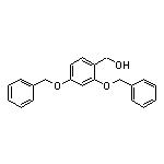 2,4-Dibenzyloxybenzyl Alcohol 化学構造式