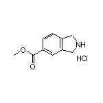 Methyl Isoindoline-5-carboxylate Hydrochloride 化学構造式