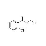 3-Chloro-1-(2-hydroxyphenyl)-1-propanone 化学構造式