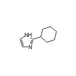 2-Cyclohexylimidazole 化学構造式