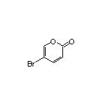 5-Bromo-2H-pyran-2-one 化学構造式