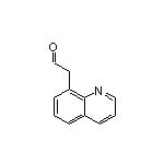2-(8-Quinolyl)acetaldehyde 化学構造式