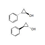 (1R,2S)-rel-2-Phenylcyclopropanol 化学構造式