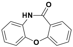 Dibenzo[B,F][1,4]Oxazepin-11(10H)-One 化学構造式