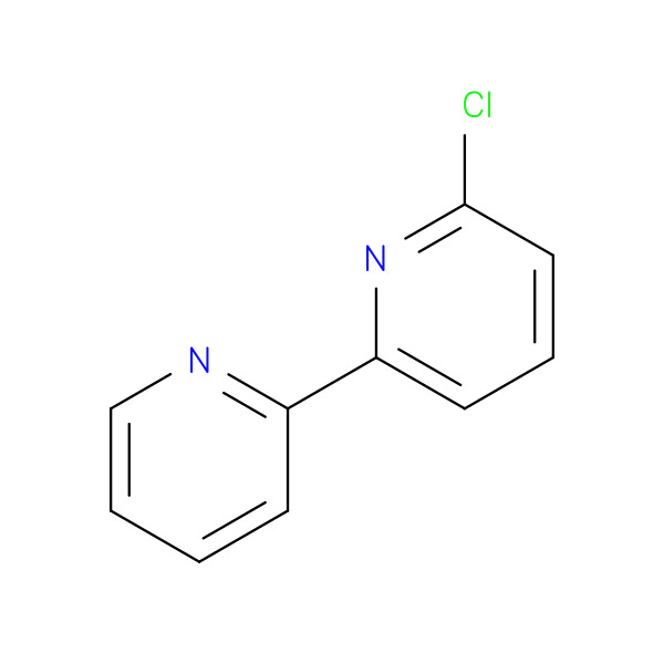 6-Chloro-2,2'-bipyridine 化学構造式