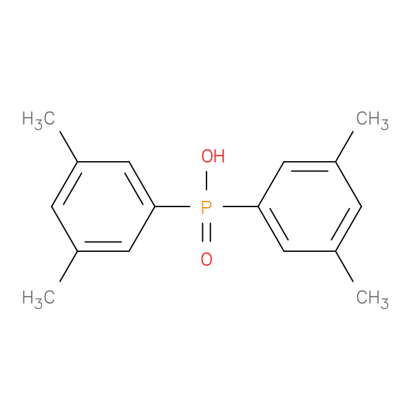 Phosphinic acid, P,P-bis(3,5-dimethylphenyl)- 化学構造式