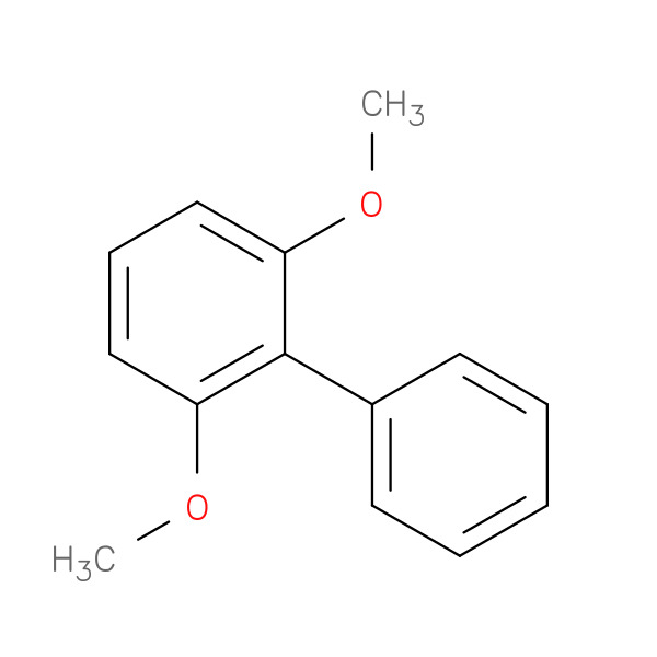 2,6-Dimethoxy-1,1'-biphenyl 化学構造式