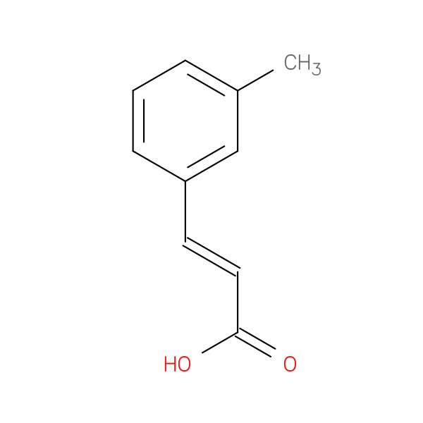 2-Propenoic acid, 3-(3-methylphenyl)-, (2E)- 化学構造式