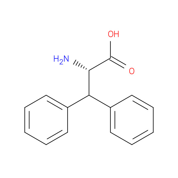 L-3,3-Diphenylalanine 化学構造式