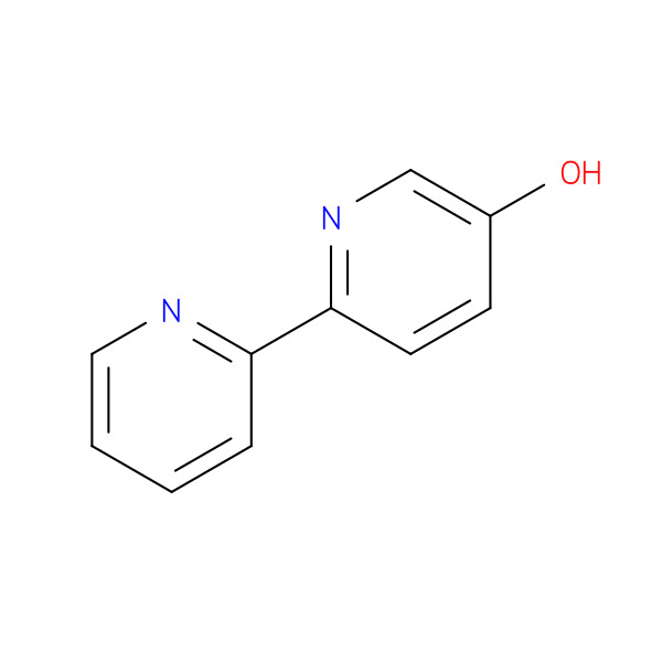 [2,2'-Bipyridin]-5-ol 化学構造式