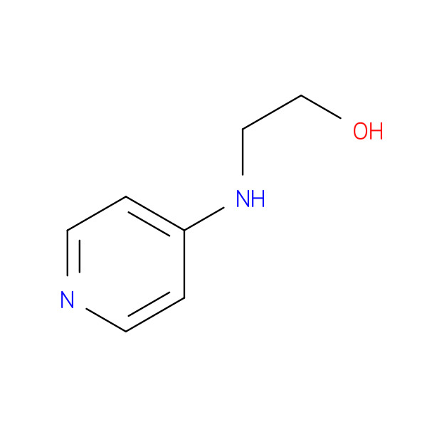 Ethanol, 2-(4-pyridinylamino)- 化学構造式
