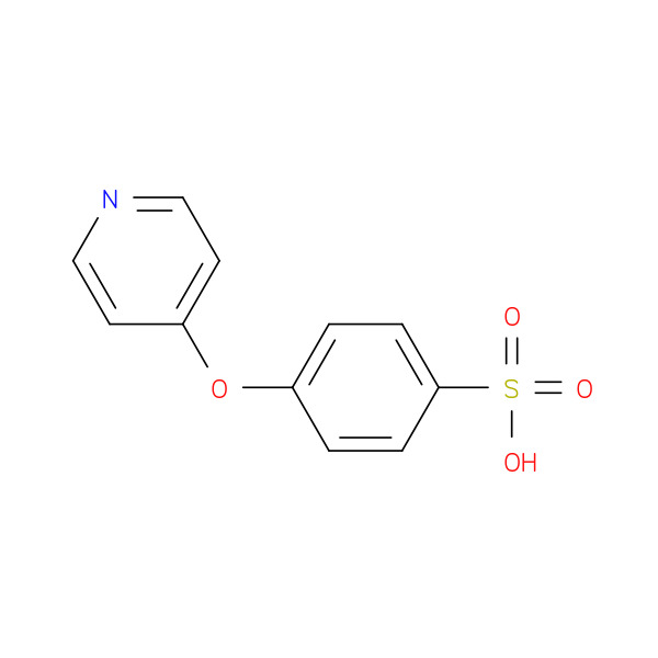 Benzenesulfonic acid, 4-(4-pyridinyloxy)- 化学構造式