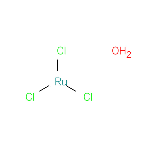 Ruthenium chloride (RuCl3), monohydrate (8CI,9CI) 化学構造式