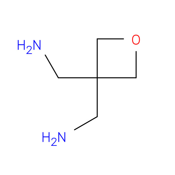 3,3-OXETANEDIMETHANAMINE 化学構造式