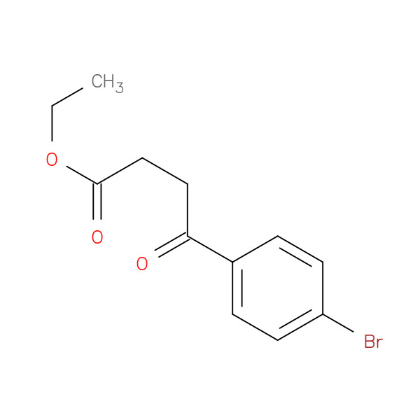 Benzenebutanoic acid, 4-bromo-γ-oxo-, ethyl ester 化学構造式