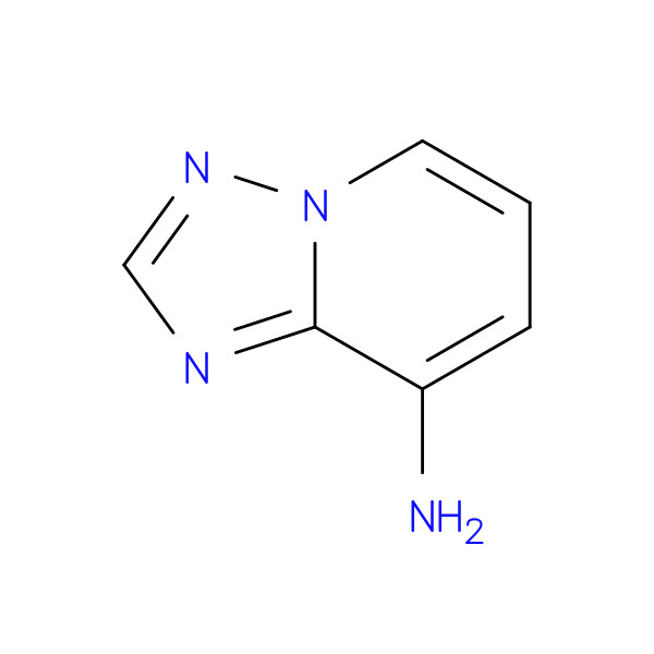 [1,2,4]Triazolo[1,5-a]pyridin-8-amine 化学構造式