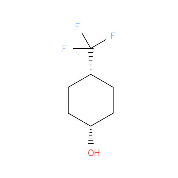 cis-4-(Trifluoromethyl)cyclohexanol 化学構造式