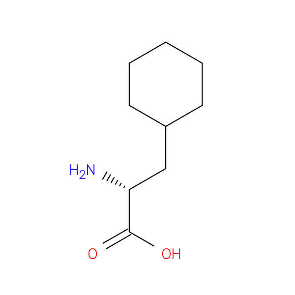 H-D-CHA-OH 化学構造式