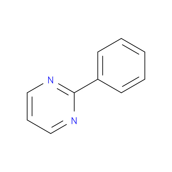 2-Phenylpyrimidine 化学構造式