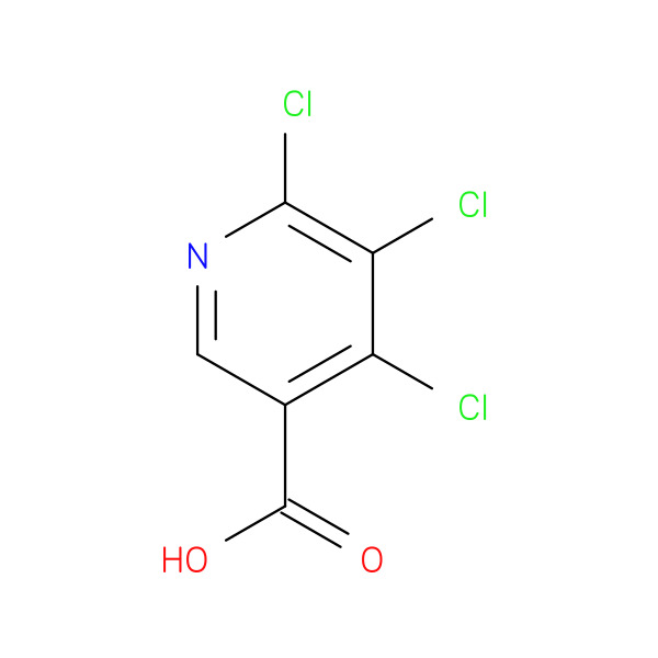 3-Pyridinecarboxylicacid, 4,5,6-trichloro- 化学構造式
