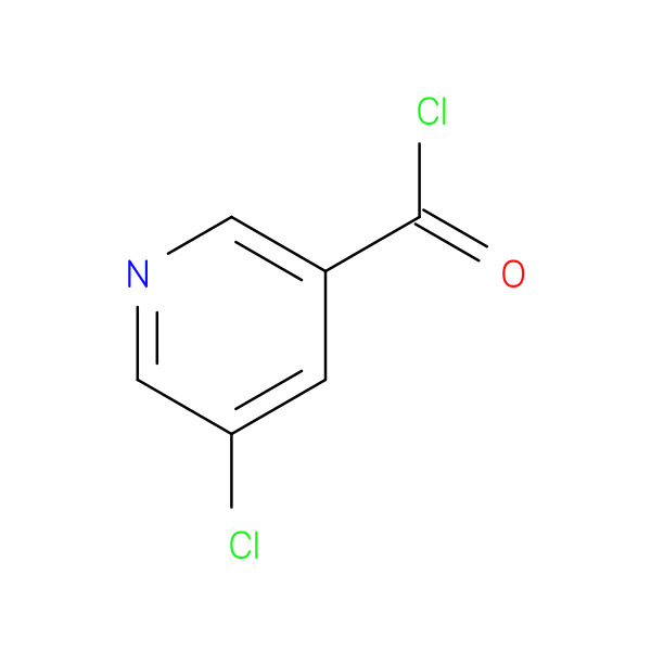 3-Pyridinecarbonyl chloride, 5-chloro- 化学構造式