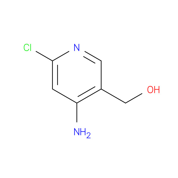 (4-Amino-6-chloropyridin-3-yl)methanol 化学構造式