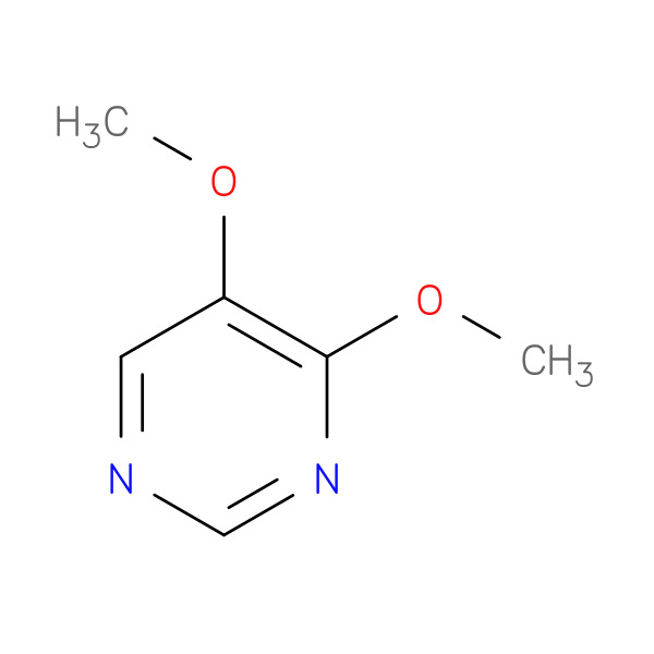 Pyrimidine,4,5-dimethoxy- 化学構造式