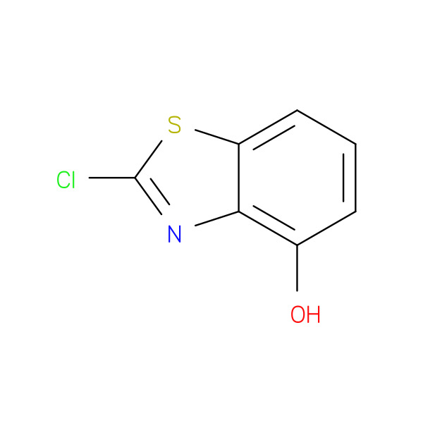 2-Chlorobenzo[d]thiazol-4-ol 化学構造式