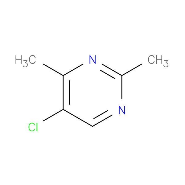 5-Chloro-2,4-dimethylpyrimidine 化学構造式