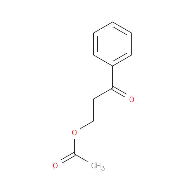 1-Propanone, 3-(acetyloxy)-1-phenyl- 化学構造式