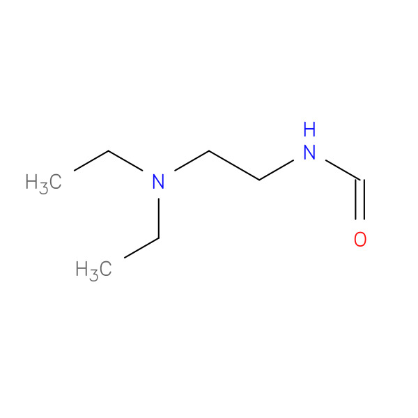 N-(2-(DIETHYLAMINO)ETHYL)FORMAMIDE 化学構造式