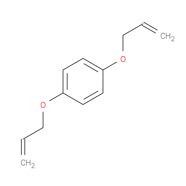 Benzene,1,4-bis(2-propen-1-yloxy)- 化学構造式