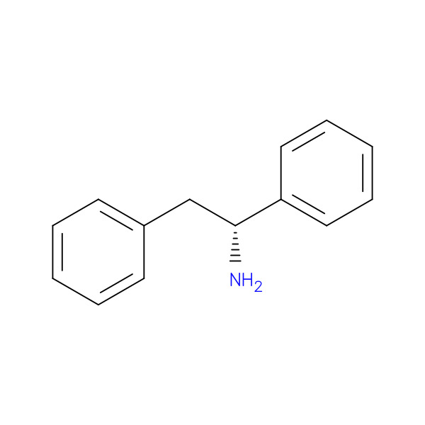 Benzeneethanamine, a-phenyl-, (aR)- 化学構造式