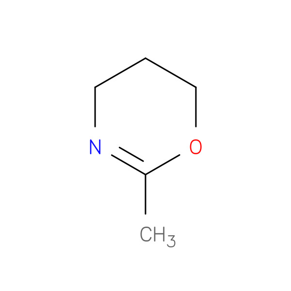 4H-1,3-Oxazine, 5,6-dihydro-2-methyl- 化学構造式