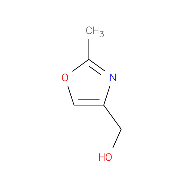(2-Methyloxazol-4-yl)Methanol 化学構造式