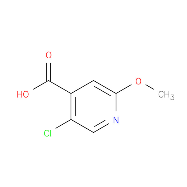 5-CHLORO-2-METHOXYISONICOTINIC ACID 化学構造式