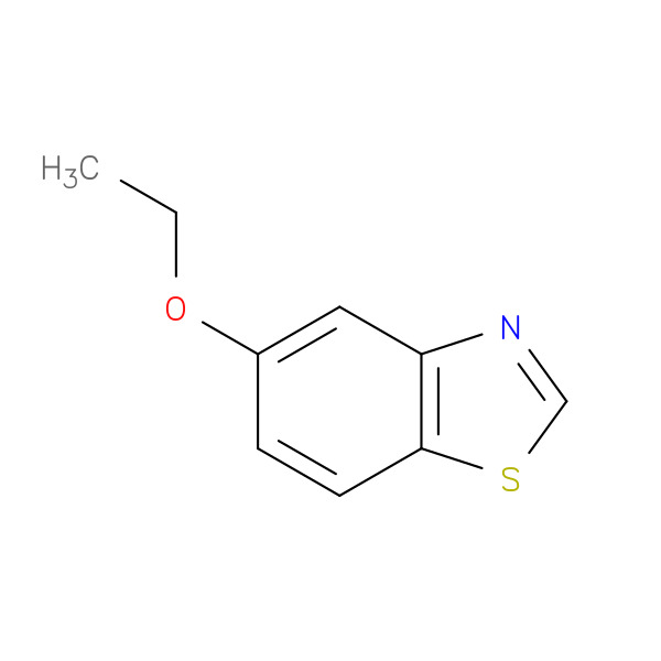 5-ETHOXYBENZO[D]THIAZOLE 化学構造式