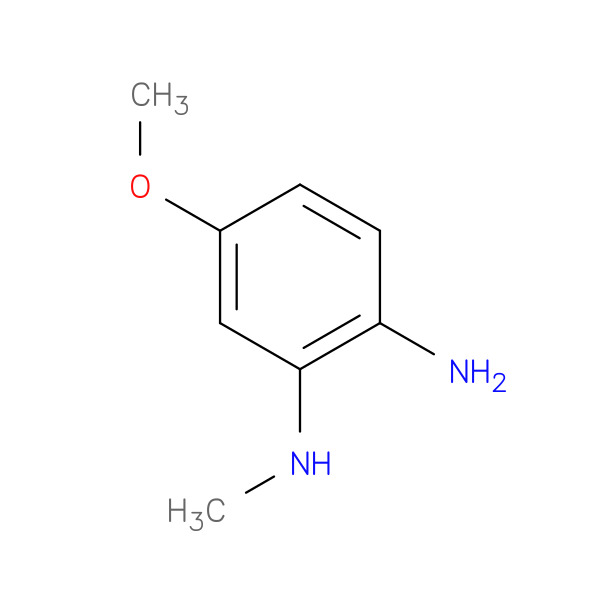 5-methoxy-N1-methylbenzene-1,2-diamine 化学構造式