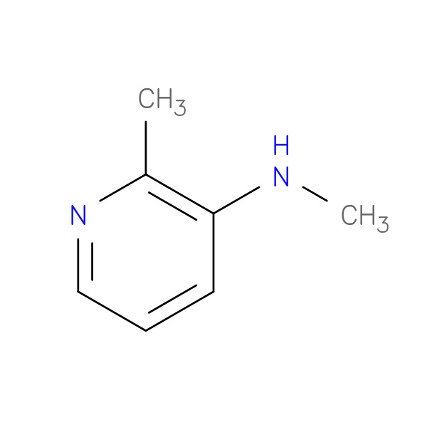 3-Pyridinamine,N,2-dimethyl-(9CI) 化学構造式