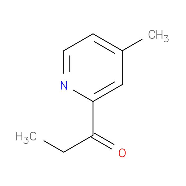 1-Propanone,1-(4-methyl-2-pyridyl)-(6CI) 化学構造式