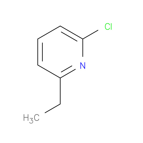 Pyridine, 2-chloro-6-ethyl- (9CI) 化学構造式