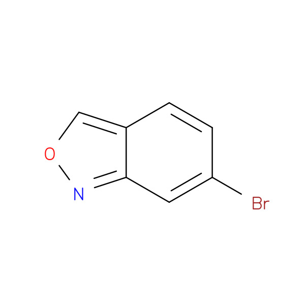 6-Bromobenzo[c]isoxazole 化学構造式