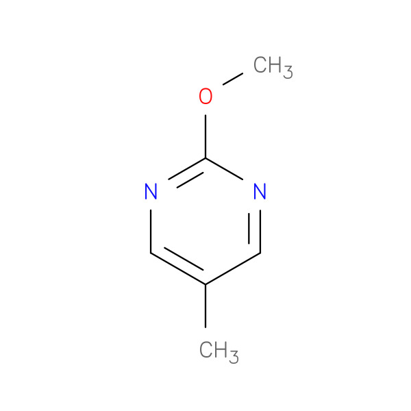 PYRIMIDINE, 2-METHOXY-5-METHYL- (8CI,9CI) 化学構造式
